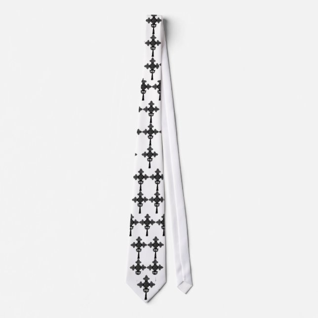 Äthiopisches Kreuz II Krawatte (Vorderseite)