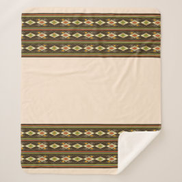 Äthiopisches Tebeb-Muster Sherpadecke