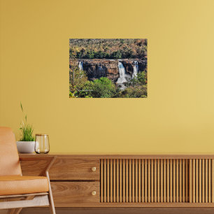 Athirappilly Fälle, Panchayath, Kerala, Indien, Poster