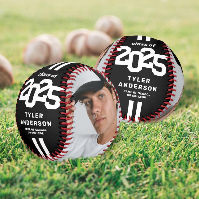 Athlete 2025 Abschluss Custom Foto Baseball (Von Creator hochgeladen)
