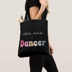 Athlete + Artist = Dancer, Funny gifT für Dancer Tasche
