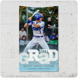 Athlete GRAD Sporty Foto Abschluss Banner