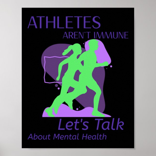 Athleten sind nicht immun. Lassen Sie uns über psy Poster (Vorne)