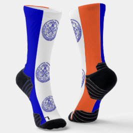 Athletic Crew Sock mit der Flagge von New York Cit Socken