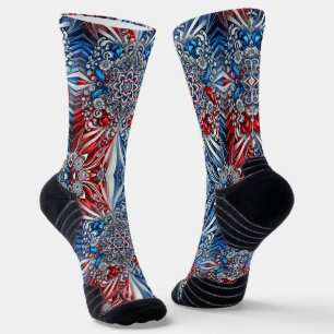 Athletic Crew Sock mit France Colors Socken
