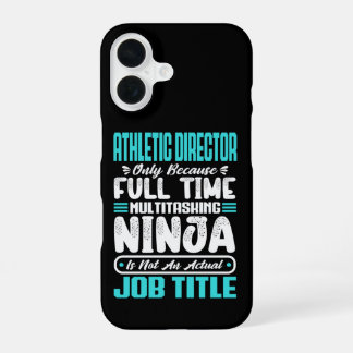 Athletic Director Multitasker Teacher Coach Skill iPhone 16 Hülle