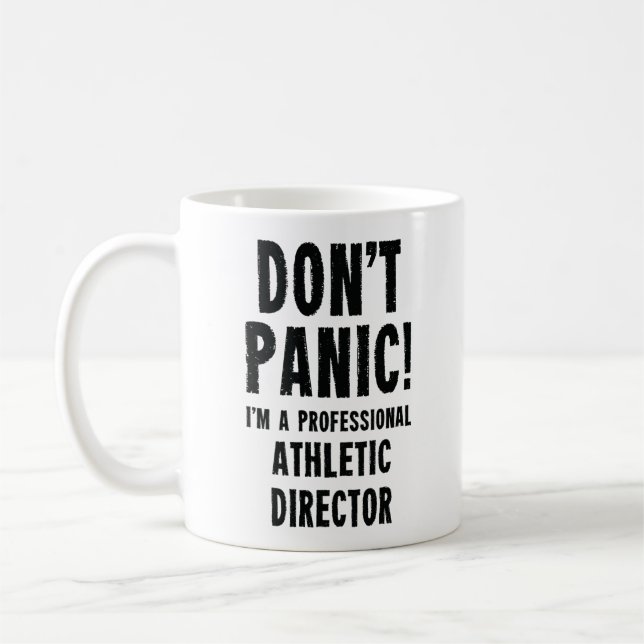 Athletic Director Unique Gag Kaffeetasse (Links)