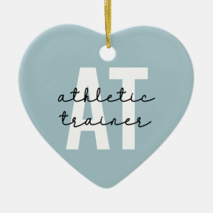 Athletic Trainer AT Sport Keramik Ornament
