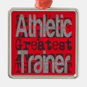 Athletic Trainer Extraordinator Ornament Aus Metall