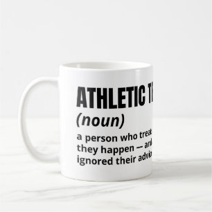 Athletic Trainer Funny Definition Coffee Tasse