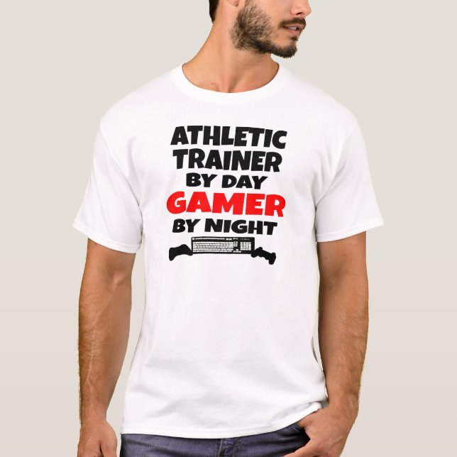 Athletic Trainer Gamer T-Shirt (Vorderseite)