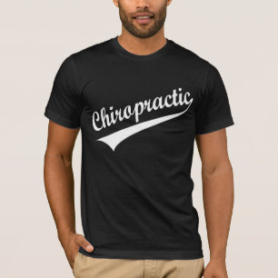 Athletisches Chiropraktik-Dunkelheits-Shirt T-Shirt