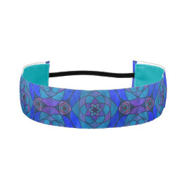 Athletisches Headband mit schmuckreicher Mandala