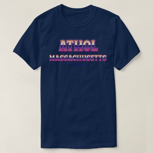 Athol Massachusetts T-Shirt (Design vorne)