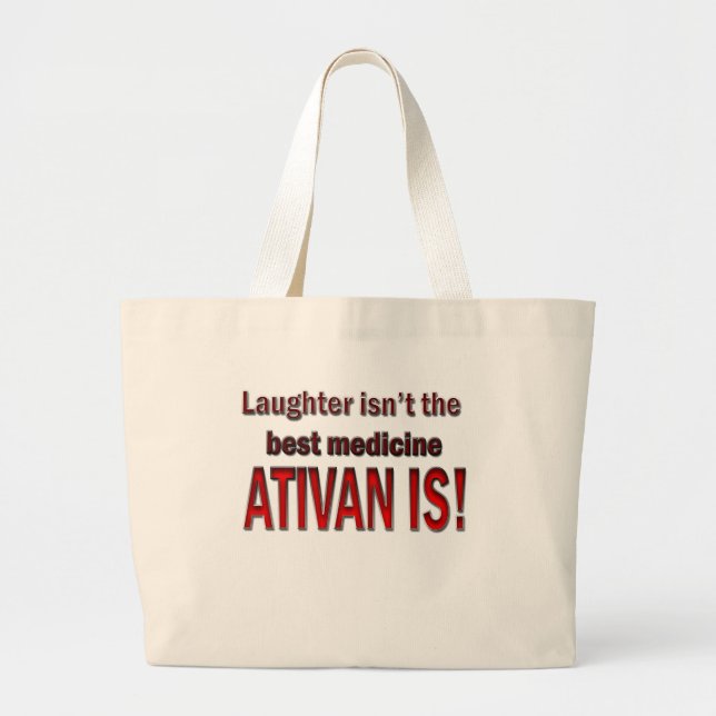 Ativan Jumbo Stoffbeutel (Vorne)