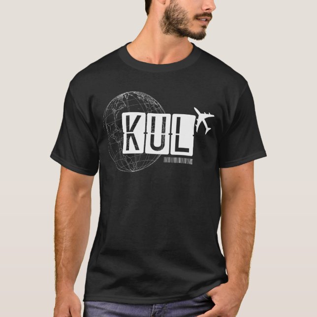 ATL Atlanta Airport Code Travel T-Shirt (Vorderseite)