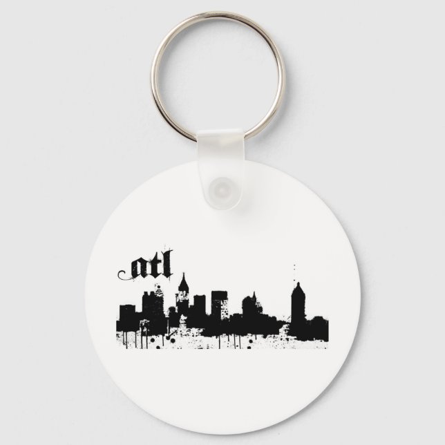 ATL für Ihr Stadtdesign Schlüsselanhänger (Vorderseite)