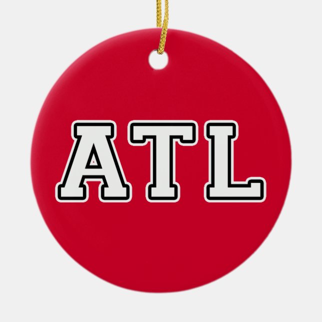 ATL KERAMIK ORNAMENT (Vorne)