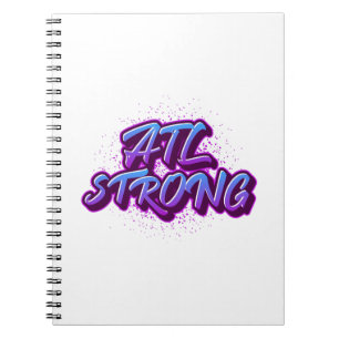 ATL Strong Graffiti Style Notizblock