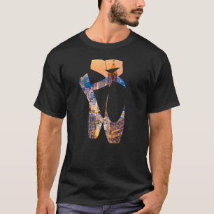Atlanta Ballet Pointe Shoe Women Girls T-Shirt