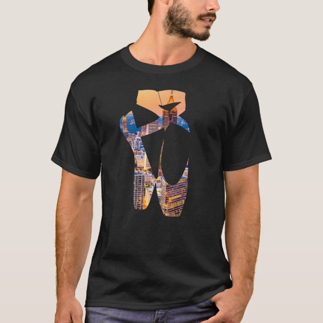 Atlanta Ballet Pointe Shoe Women Girls T-Shirt (Vorderseite)