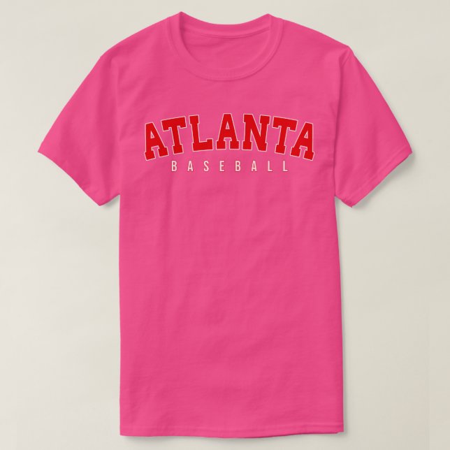 Atlanta Baseball TShirt (Design devant)
