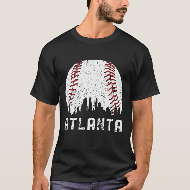 Atlanta Bravesss Baseball T-Shirt (Vorderseite)