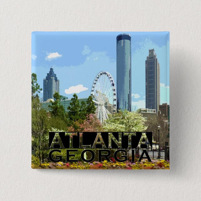 Atlanta Button (Vorderseite)