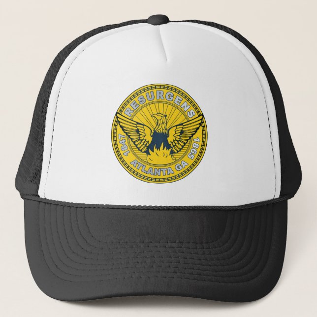 Atlanta City Siegel Truckerkappe (Vorderseite)