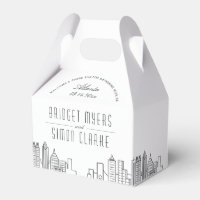 Atlanta | City Skyline Gastgeschenk Hochzeit Box