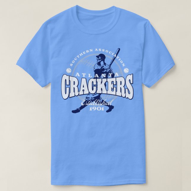 Atlanta Crackers Baseball T-Shirt (Design vorne)