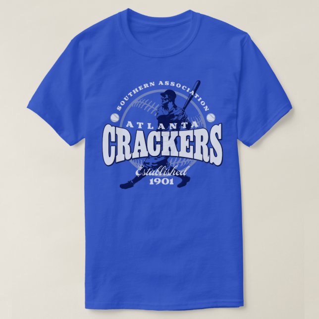 Atlanta Crackers Baseball T-Shirt (Design vorne)
