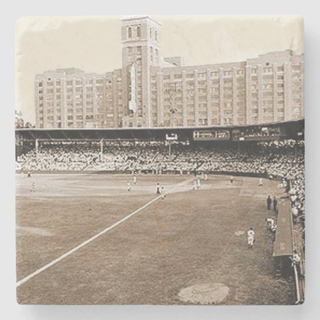 Atlanta Crackers, Ponce Stadium Atlanta, Baseball Steinuntersetzer (Vorderseite)