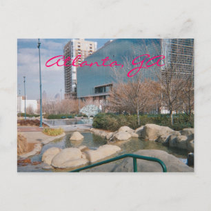 Atlanta, GA Post Card Postkarte