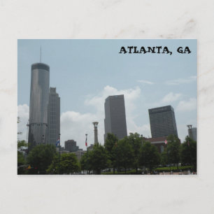 Atlanta, GA Postcard Postkarte