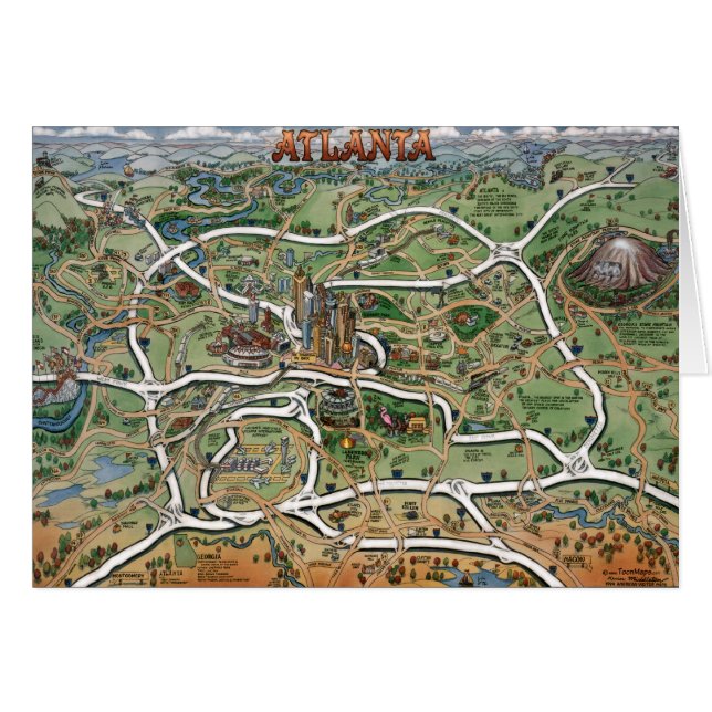 Atlanta Georgia (Vorderseite (Horizontal))