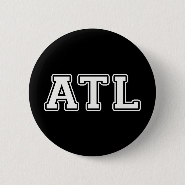 Atlanta Georgia Button (Vorderseite)