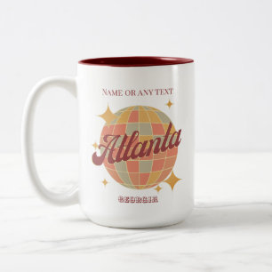 Atlanta Georgia City Becher Geschenk Souvenir  Zweifarbige Tasse