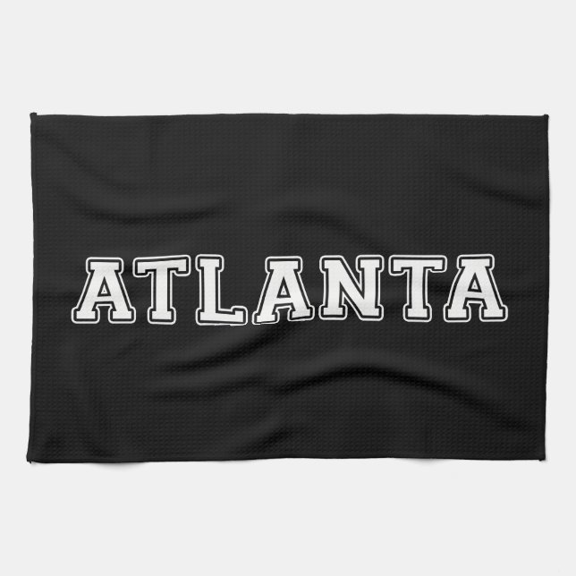 Atlanta Georgia Geschirrtuch (Horizontal)