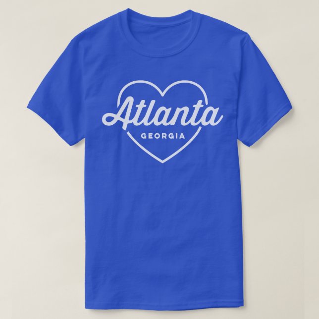 Atlanta Georgia-Liebe T-Shirt (Design vorne)