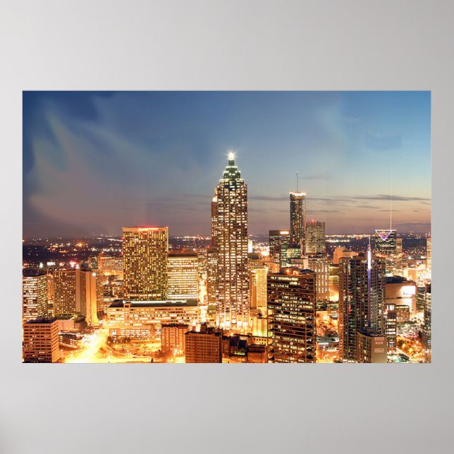 Atlanta Georgia Poster (Vorne)
