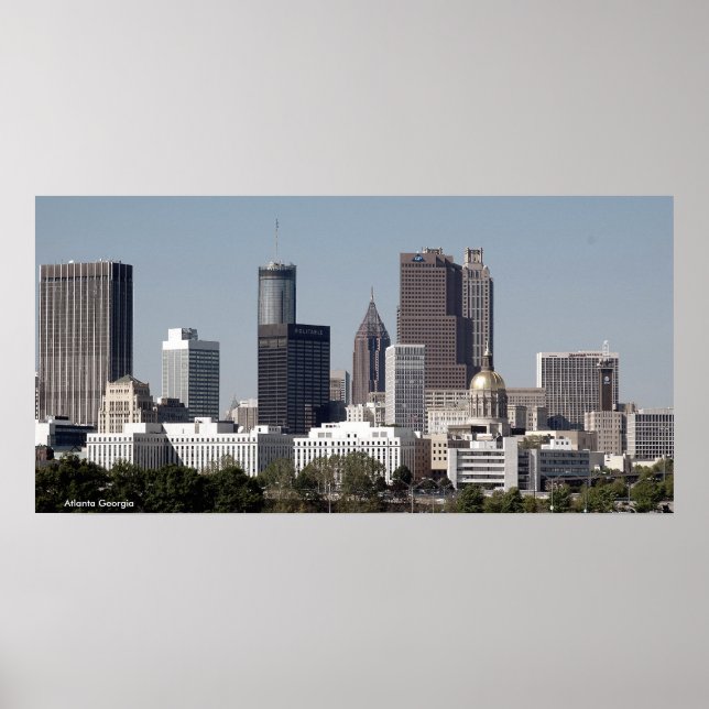 Atlanta Georgia Poster (Vorne)