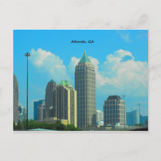 Atlanta Georgia Postkarte
