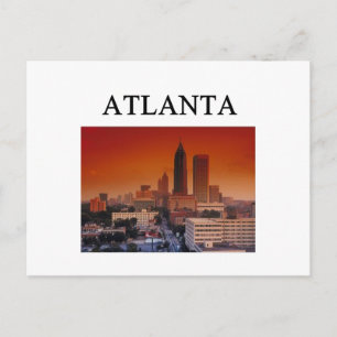 ATLANTA Georgia Postkarte