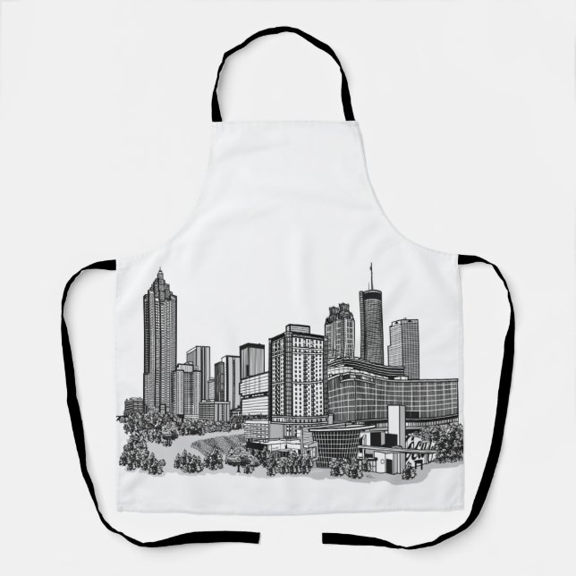 Atlanta Georgia Schürze (Vorderseite)