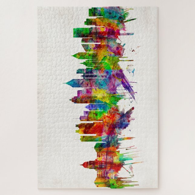 Atlanta Georgia Skyline (Vertikal)