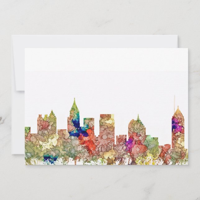 Atlanta Georgia Skyline SG-Faded Glory (Vorderseite)