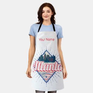 Atlanta Georgia United Staaten Retro Skyline Schürze