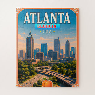 🍑 Atlanta Georgia Urlaubserinnerung