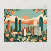 Atlanta Georgia Vintage Retro Reiseziel